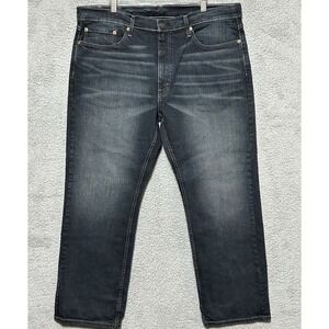 Levi 559 Mens Jeans 38x30 Straight Leg Dark Wash Grunge Y2K 90s